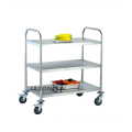 Round Tube Room Service Food Transport Cart Trolley